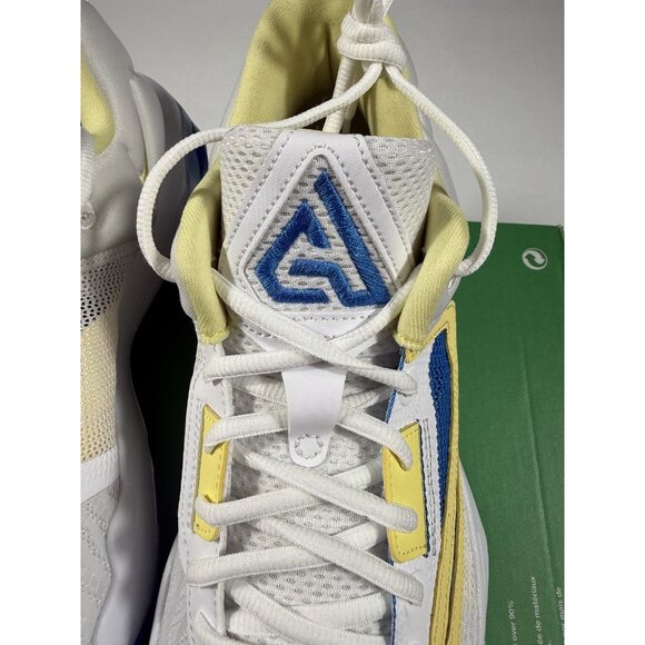New Nike Giannis Immortality 3 Shoes Mens Size 10.5 White Basketball DZ7533-101 main image 7